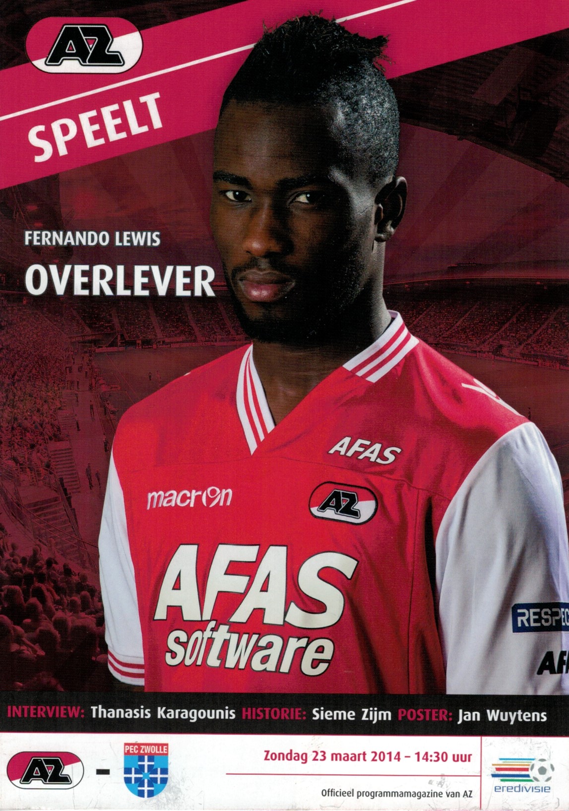 AZ Programma 23-maa-2014 PEC Zwolle thuis